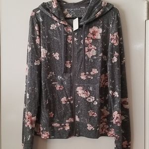 NWT Aeropostale floral hoodie